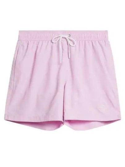 Banks Solid Swim Trunk Shorts Pink - J.LINDEBERG - BALAAN 2