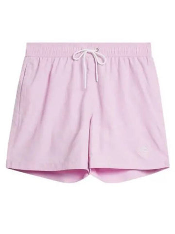 Banks Solid Swim Trunk Shorts Pink - J.LINDEBERG - BALAAN 1