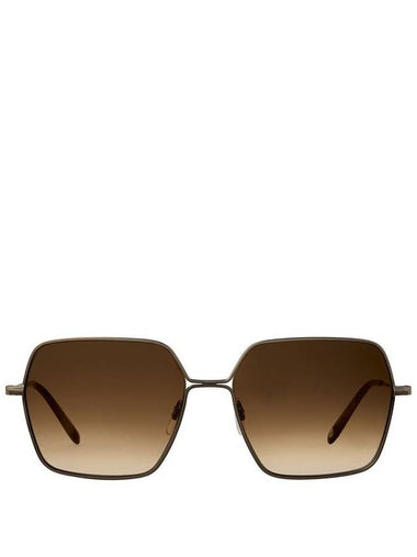 Garrett Leight MEADOW SUN Antique Gold-Vintage Burnt Tortoise/Brunette Gradient - GARRETT LEIGHT - BALAAN 1