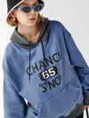 Unisex BAMXHD Basket Sweat Hoodie Mix Blue - CHANCE'S NOI - BALAAN 2