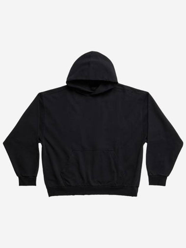 Medium Fit Hoodie Black - BALENCIAGA - BALAAN 1