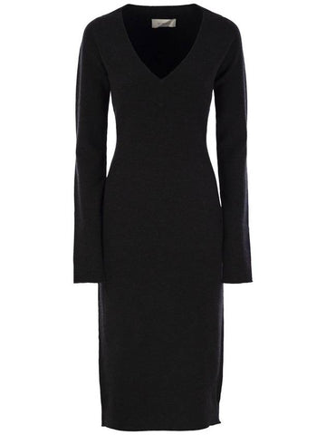 ANGIZIA - Cashmere blend knit dress - MAX MARA SPORTMAX - BALAAN 1