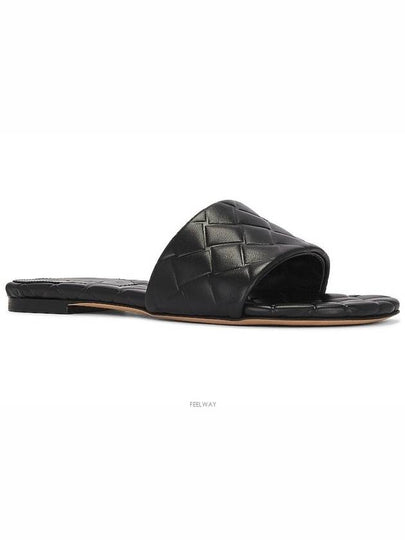 Flat Amy Mule Black - BOTTEGA VENETA - BALAAN 2