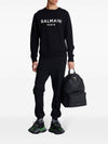 Long Sleeve T Shirt DH1JQ005BB65 EAB Black - BALMAIN - BALAAN 6