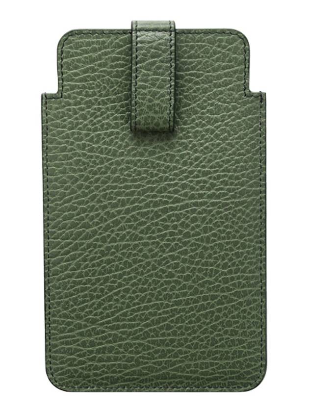 Signature Logo Phone Case Khaki - MAISON MARGIELA - BALAAN.