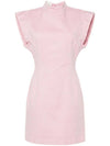 Nina Cotton Short Dress Light Pink - ISABEL MARANT - BALAAN 1