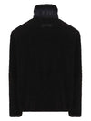 Men's Sagrek Shearling Fleece Zip-Up Jacket Black - MOOSE KNUCKLES - BALAAN 3