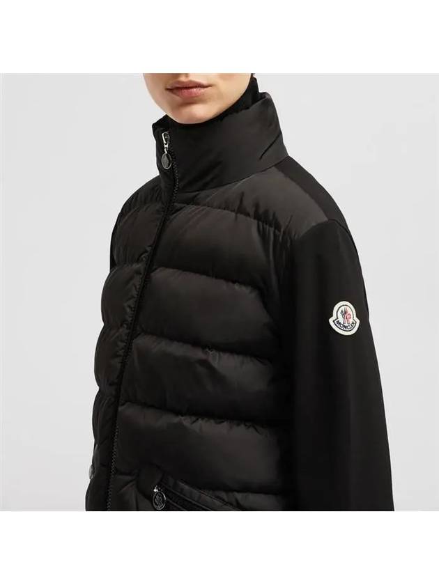 women s zip up padding black - MONCLER - BALAAN 3