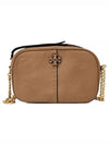 McGraw Logo Camera Shoulder Bag Brown - TORY BURCH - BALAAN 2