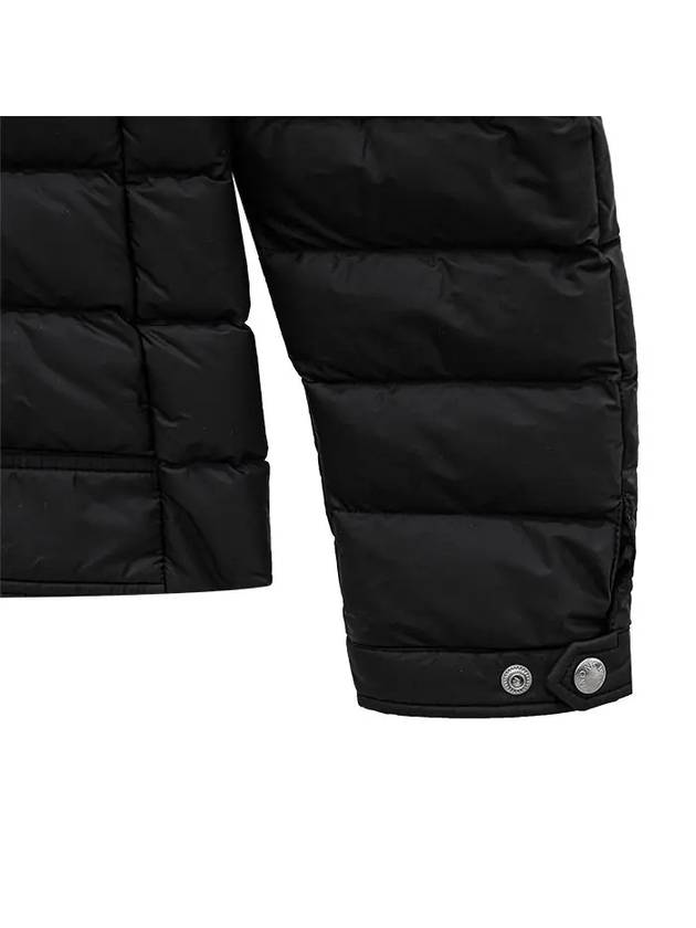 Men's Amiot Short Down Padding Black - MONCLER - BALAAN 10