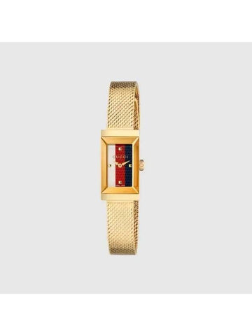 G Frame PVD Watch Gold - GUCCI - BALAAN 1