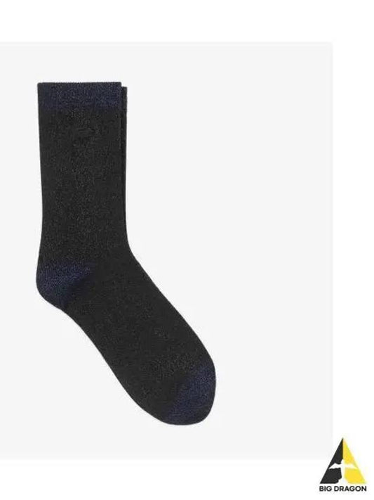 women lurex socks black - LACOSTE - BALAAN 1