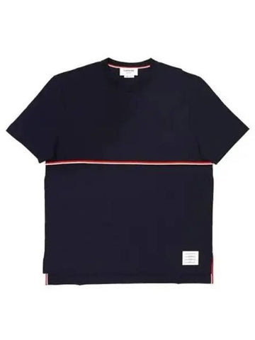 Men s short sleeve t shirt 271163 - THOM BROWNE - BALAAN 1