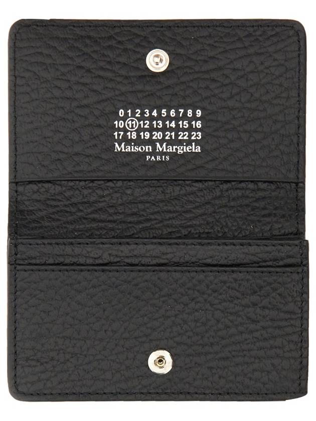 Stitch Card Wallet Black - MAISON MARGIELA - BALAAN 3