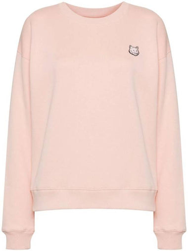 Bold Fox Head Patch Comfort Sweatshirt Pink - MAISON KITSUNE - BALAAN 1