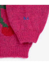 Bobo Cherry Intarsia Cardigan B224AC124 Italian Kids - BOBO CHOSES - BALAAN 4