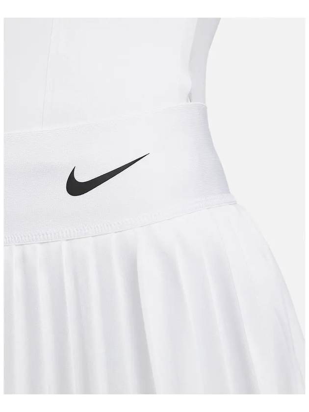 Women s Dri Fit Advantage Pleated Skirt White DR6849 100 - NIKE - BALAAN 5