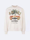 Rum Label Print Sweatshirt Almond - AMIRI - BALAAN 2