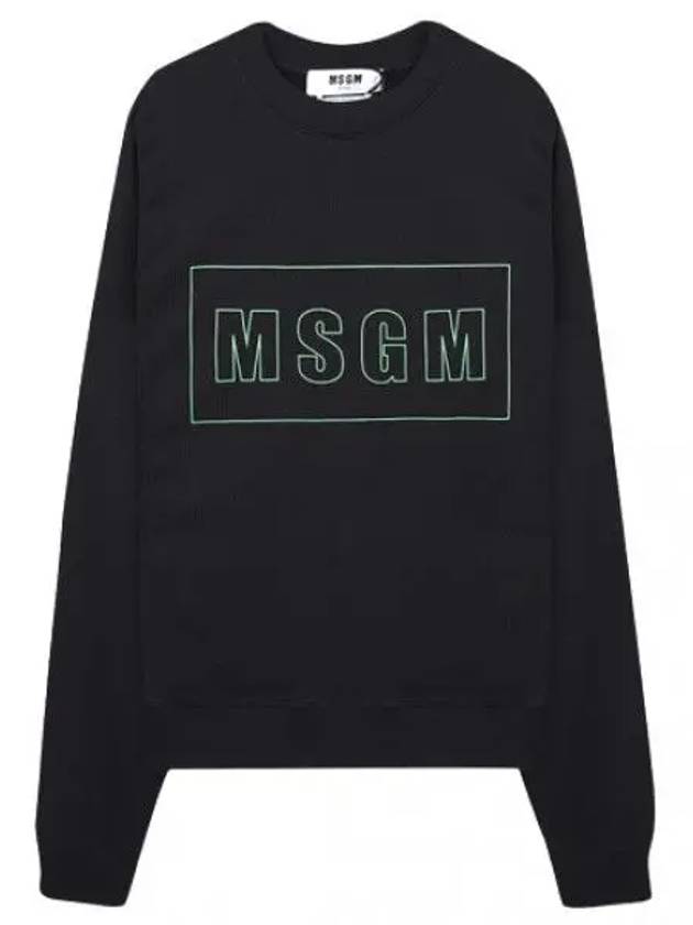 neon box logo sweatshirt men - MSGM - BALAAN 1