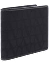 Toile Iconographe Half Wallet Black - VALENTINO - BALAAN 4