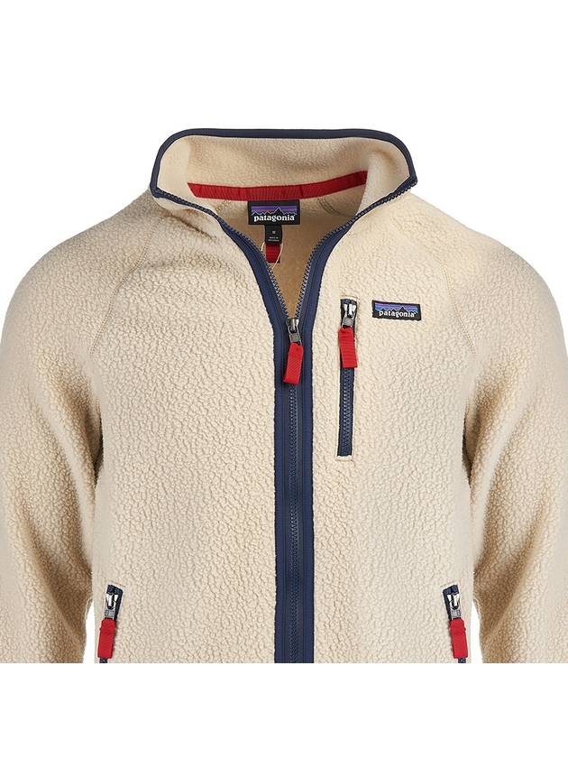 Retro Pile Fleece Zip-Up Jacket Light Khaki - PATAGONIA - BALAAN 5