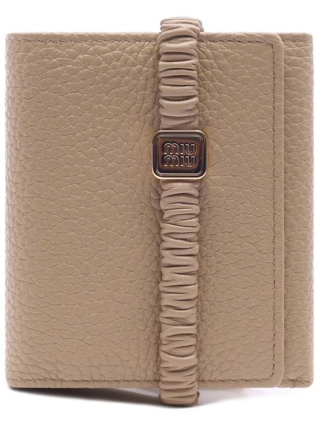 Women s Logo Loop Half Wallet 5MH051 2CSK F03WC 24F - MIU MIU - BALAAN 2