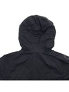 Besar Nylon Hooded Zip-Up Black - MONCLER - BALAAN.