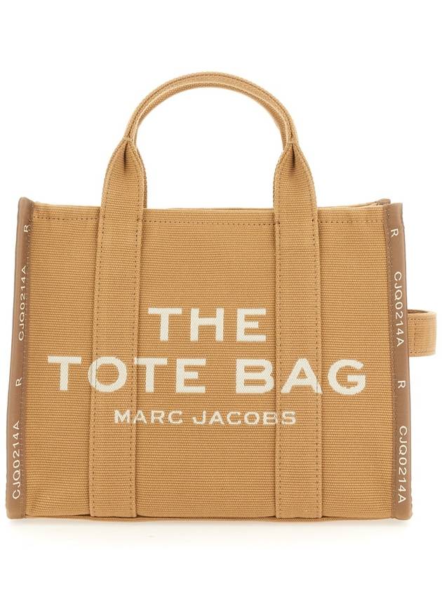 The Jacquard Medium Tote Bag Brown - MARC JACOBS - BALAAN 2