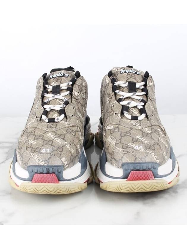 Balenciaga Hacker Ebony Triple S Sneakers 41 260 - GUCCI - BALAAN 3