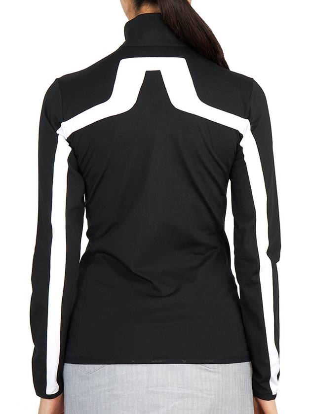 Janice Full Zip-up Jacket Black - J.LINDEBERG - BALAAN 6