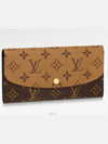 Emilie Monogram Reverse Canvas Long Wallet Brown - LOUIS VUITTON - BALAAN 2