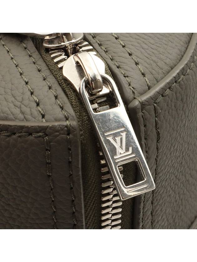 Khaki LV Aerogram Leather City Keepall Cross Bag - LOUIS VUITTON - BALAAN 9