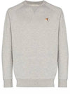 Fox Head Patch Classic Sweatshirt Grey Melange - MAISON KITSUNE - BALAAN 2