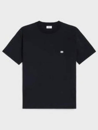 Triomphe Loose Logo Short Sleeve T-Shirt Black - CELINE - BALAAN 2