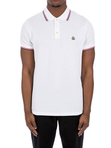 logo patch polo shirt - MONCLER - BALAAN 1