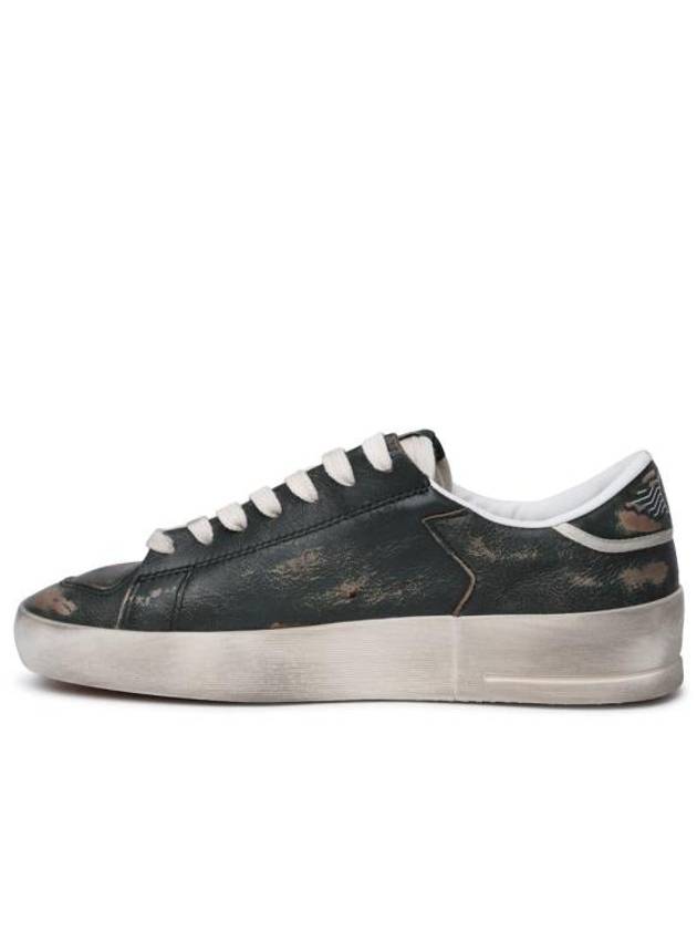 Stardan Leather Low Top Sneakers Green - GOLDEN GOOSE - BALAAN 4