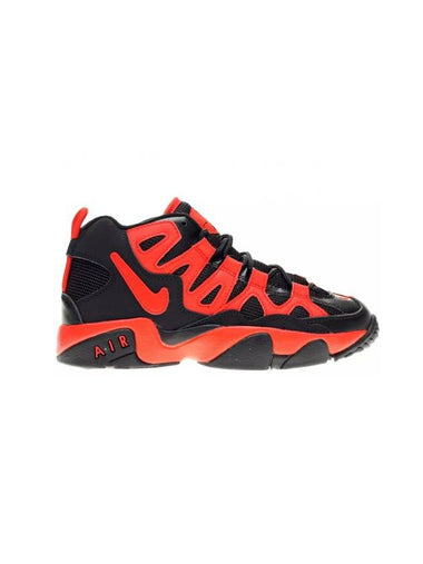 Air Slant Mid-Top Sneakers Red Black - NIKE - BALAAN 1