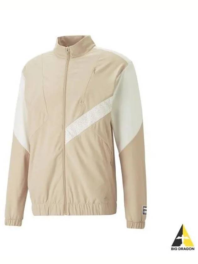 Celle Woven Tracksuit Jacket Beige 523424 89 - PUMA - BALAAN 1