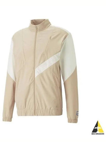 Celle Woven Tracksuit Jacket Beige 523424 89 - PUMA - BALAAN 1