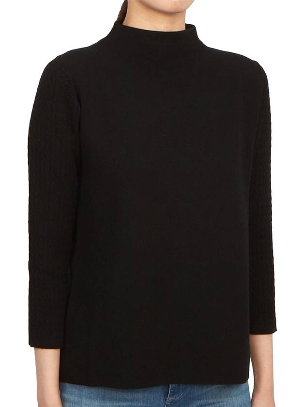 Cannes Knit Top Black - MAX MARA - BALAAN 4