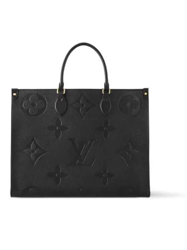 OnTheGo Monogram Empreinte Leather Tote Bag Black - LOUIS VUITTON - BALAAN 8