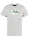 Madame Logo T-Shirt Heather Grey - A.P.C. - BALAAN 2