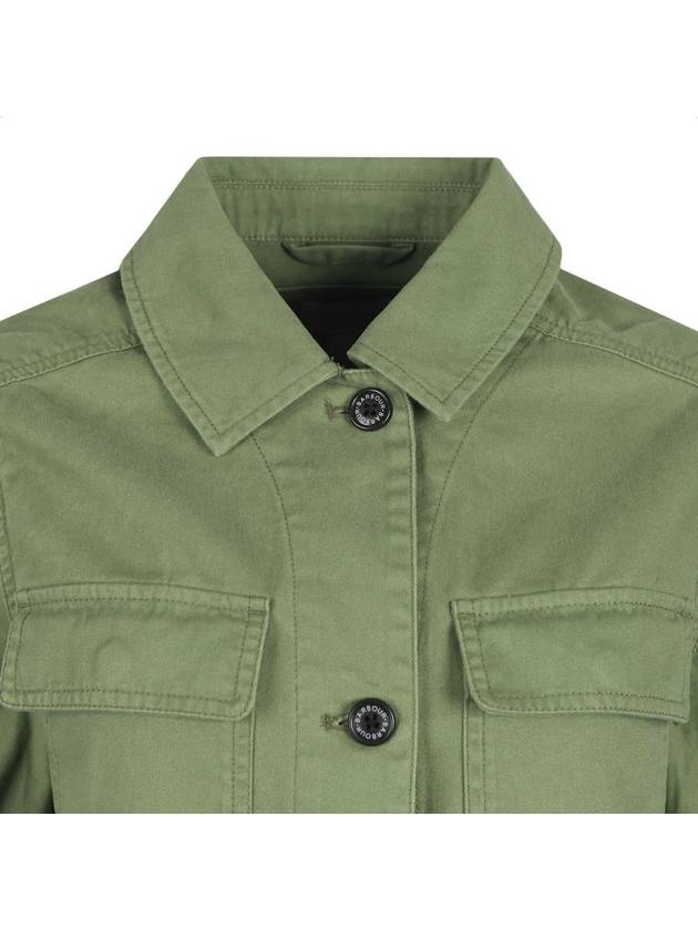 Women's Lola Casual Jacket Green Lola Washed Casual Jacket - BARBOUR - BALAAN 9