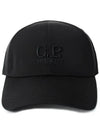 Chrome R Logo Ball Cap Black - CP COMPANY - BALAAN 3
