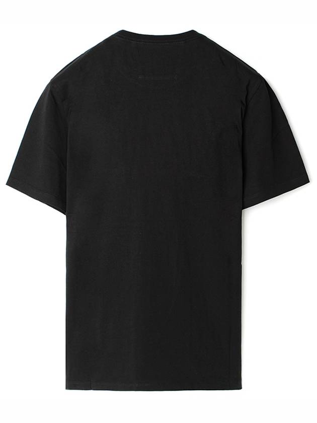 CP Company chest logo patch black short sleeve t shirt 12CMTS042A - CP COMPANY - BALAAN 2