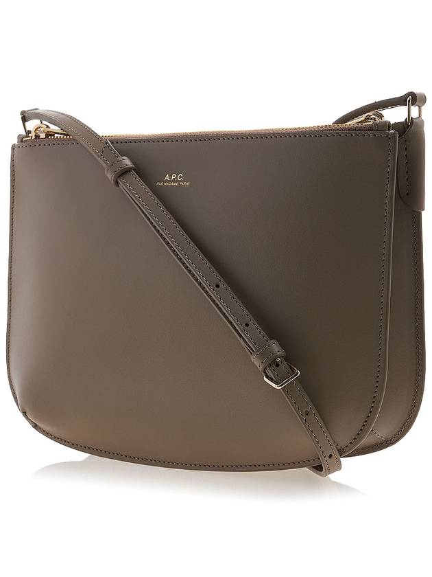 Sarah Cross Bag Grey - A.P.C. - BALAAN 3