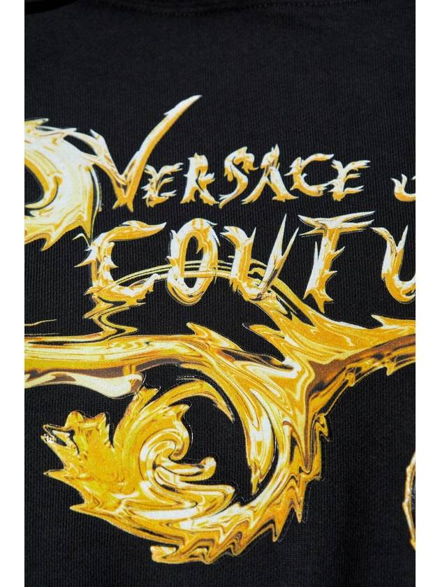 Versace Jeans Couture Hoodie, Women's, Black - VERSACE - BALAAN 5