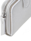 Zipper Round Stitch Card Wallet White - MAISON MARGIELA - BALAAN 8