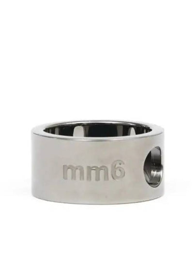 Engraved Logo Ring Silver - MAISON MARGIELA - BALAAN 2