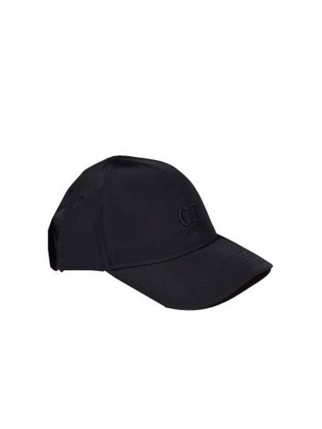 Chrome R Goggle Ball Cap Black - CP COMPANY - BALAAN 3